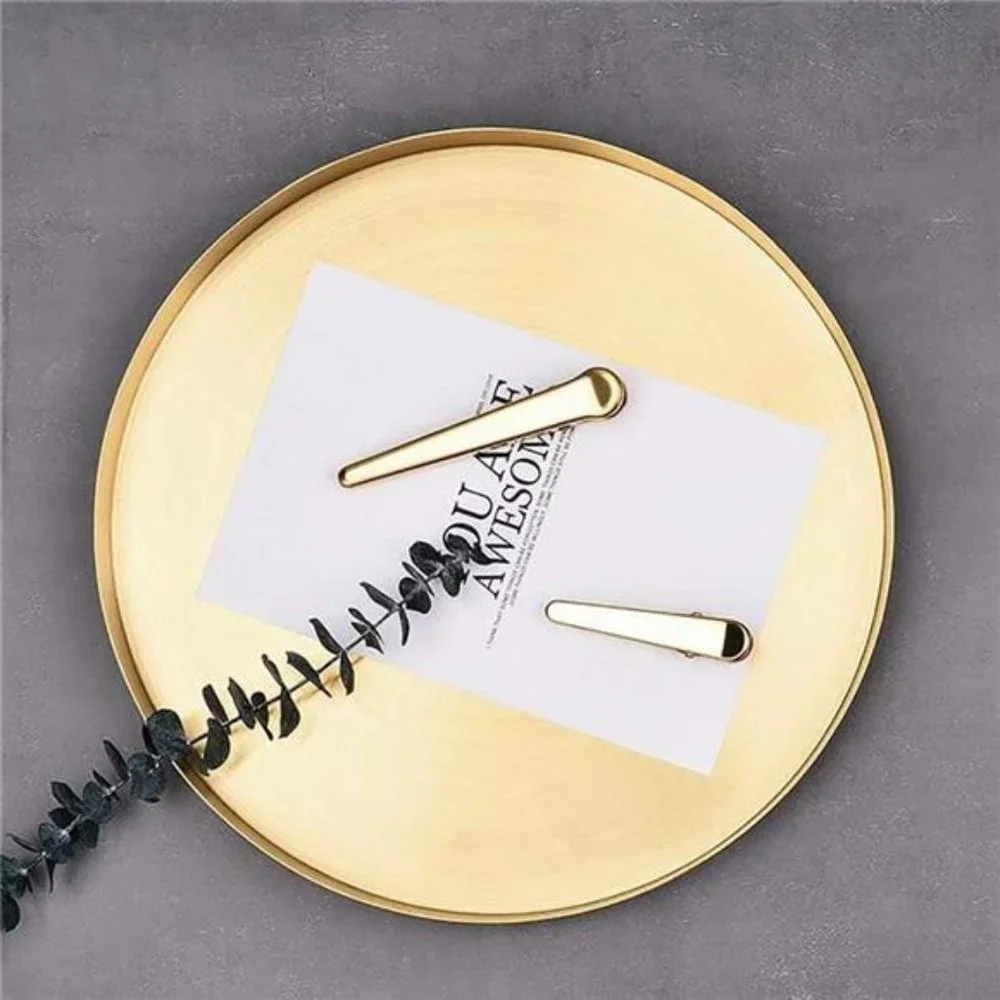 Makeup Tray Gold,Large Metal Jewelry Decorative Tray Organizer Round for Vanity